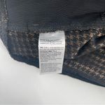 Chico's Pants Plus Size 14R Elastic Pull On Ankle Houndstooth Metallic Gold Print Photo 11