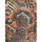 Vintage 90s Willowbend Floral Tapestry Vest Brown Rust Green Western Medium Photo 6