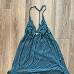 Victoria's Secret  Blue Lace Chemise Photo 1