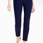 J.Crew Navy Blue Minnie 7/8 Cigarette-Style Pants Size 6 Photo 0