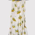 Rails Womens Dress White Lemon Madison Wrap V Neck Tank Sleeveless A Line Small Photo 1