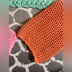 Crochet Cropped Multicolor Sweater the cutest cropped ever! Bright boho crop Pink Size undefined Photo 3