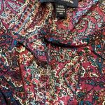 American Eagle Paisley Peasant Dress Photo 3