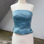 American Vintage Vintage y2k rhinestone embellished beaded corset bustier top Photo 1