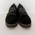 Vionic EUC  Ballari Black Suede Oxford Lace Up Shoes Size 9.5 Photo 4