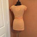 Abercrombie & Fitch NWOT  Orange Geometric Pattern Tie Waist Blouse Y2K Vintage Photo 5