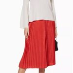 Vince 100% Cashmere Shoulder Slit Rolled Neck Ribbed Knit Flare Sweater Cream XS Photo 9