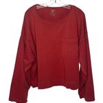 Calia by Carry Underwood Rust Sweatshirt Sz XL Oversized Photo 0