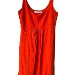 Susana Monaco  Womens Scoop Neck Sleeveless‎ dress orange Red Large Photo 0