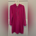 Boden Oriel Sweatshirt Dress Hot Pink 12 Photo 1
