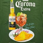 Corona Extra Made in Mexico La Vida Mas Fina T-Shirt Size Large Photo 1