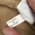 Madewell  Dress Women's Small Velvet Balloon Sleeve Shift Gold Velour Holiday Photo 4