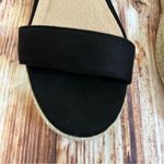 Pretty Little Thing Black Lace Up Espadrille Flatform Sandal Photo 4