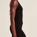 Abercrombie & Fitch Elevated Knit Halter Mini Dress - Black - S Photo 3