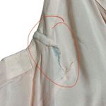 Vix Paula Hermanny Zoey Linen Midi Dress Nude Tan Wrap Style Women’s Size XS Photo 11