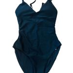 J.Crew  - Lana One-Piece in Classic Sculpt Swimsuit Black Size 2 NWT Photo 3