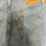 Levi's High Waisted Straight Blue Loose Fit Jeans Photo 9