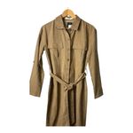 Nasty Gal  Jumpsuit Brown Utility Long Sleeve‎ Belted Outfit Women Size Med/Large Photo 2