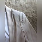 Rebecca Minkoff  Silk Becky Blazer in Chalk White Size 8 Photo 9