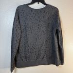 Vans Gray Leopard Print Sweatshirt SZ:L Photo 1