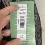 R & M Collec. Womens Size 8 Black Taupe Glitter Lace Keyhole Mermaid Gown Dress Photo 8