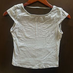 Garage  high neck open back tee Photo 0