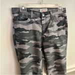 Current/Elliott Current Elliot The Ankle Skinny Distressed Black Camo Coating Cheville Size 27 Photo 2