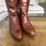 Vintage Gucci Tall Brown Leather Riding Boots 35.5 5.5 Photo 4