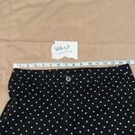 Apropos size 6 black and white polka dottedâankle length cropped pantsâEUC Photo 6