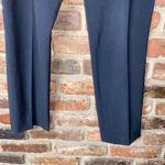 Tahari Black Straight Leg Side Zip Flat Front Trouser Dress Pants Women's Size 4 Photo 2