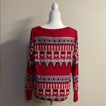 Victoria's Secret Victoria’s Secret Red Fair Isle Knit Pajama Set Top & Leggings Small Photo 5
