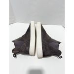UGG ‎ Mauna Gray Suede Leather Ankle Boots Platform Chelsea Pull On Booties 11 Photo 8