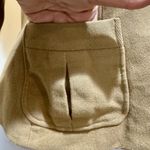 Ralph Lauren 100% Cotton Blazer Jacket Size 6 Tan Button Front Equestrian Style Photo 5