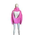 One Teaspoon NWT  Pink Winona Keyhole Sweater Photo 3