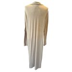 Mod Ref  Long Sleeve Knit Midi Dress Mock Neck‎ Casual Comfort Beige Neutral Photo 5