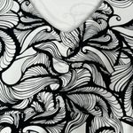 Title Nine Dress Womens Medium Black White Floral Amelia Dress Hiking Athleisure Photo 6