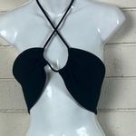 Aritzia  Sunday Best Black Cora Halter Top size S Photo 6