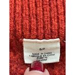 Anthropologie Moth Wool Blend Knit Mini Skirt Red S/P Photo 3