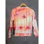 NWT Carbon38 Tropical Palm Tree Crewneck Pink Size XS Photo 6