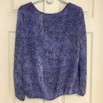 Vince Camuto  Keyhole Drapey Wrap Top Blouse Medium Work Shirt Photo 1