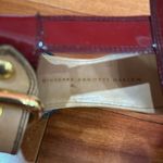 Giuseppe Zanotti  Buckle Burgundy Red Patent Leather Mule size 6.5 Photo 8