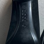 Ecco  Danish Design Womens Black Suede Heels Size EU40/9.5US Photo 7