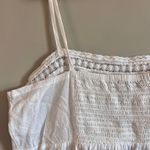 Loft White Lace Tank Top Photo 4