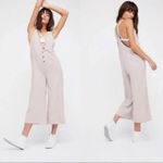 Free People Light Gray Jumpsuit Photo 1