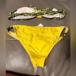 Splendid  Y2k Floral Bikini Bottom M Top Sm/med Photo 8