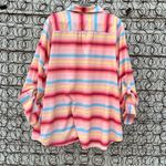 Lands' End Lands’ End Plus Size 365 Long Sleeve Tunic Top Stripe Fishing Outdoors Quick Dry Photo 2