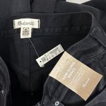 Madewell Low Slung Baggy Jeans Wide Leg Garza Wash Black Relaxed US 26 NWT Photo 8