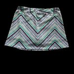 Bass Pro Shops  Multicolor‎ Green Chevron Striped Skort *See Description* Photo 1