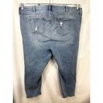 Torrid  Plus Size 26 Jeans Skinny Ripped‎ Distressed Blue High Rise 1638 Photo 1
