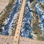 Armani Exchange  Blue Black Sleeveless Blouse Top Medium Photo 7